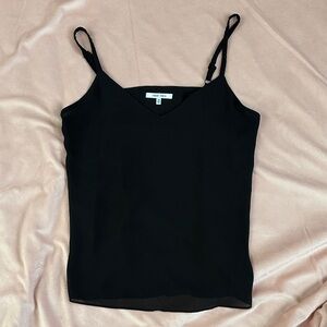 Naked Zebra Black Camisole Top